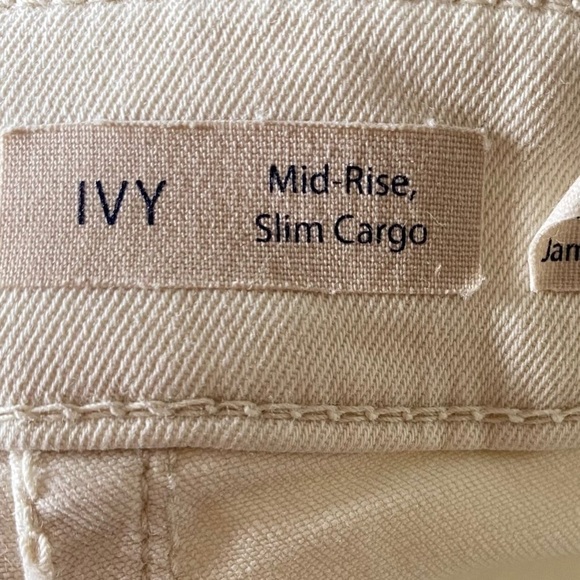 𝅺mavi Ivy Slim Cargo Pants- Moonbeam Twill - Picture 12 of 16